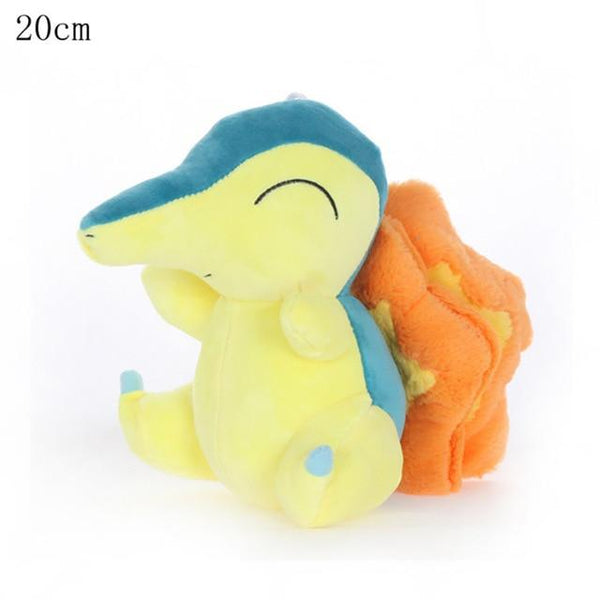 27 Style Pikachu Totodile Chikorita Venusaur Eevee Marill Anime plush Claw Doll Soft Toy Birthday Present Kids Gift around 20 CM