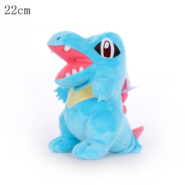27 Style Pikachu Totodile Chikorita Venusaur Eevee Marill Anime plush Claw Doll Soft Toy Birthday Present Kids Gift around 20 CM