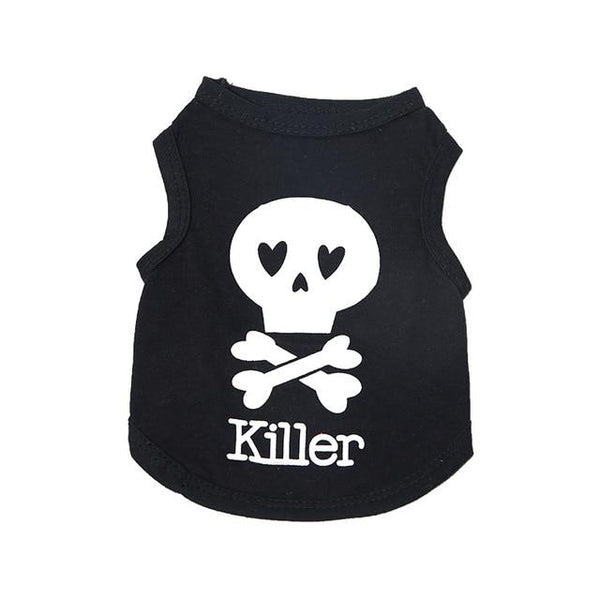 Love Cat Clothes Cotton Pet T Shirts Clothing For Cats Vest Summer Cat Clothes Mommy Daddy Vest Gatos Pet Clothing 40S1