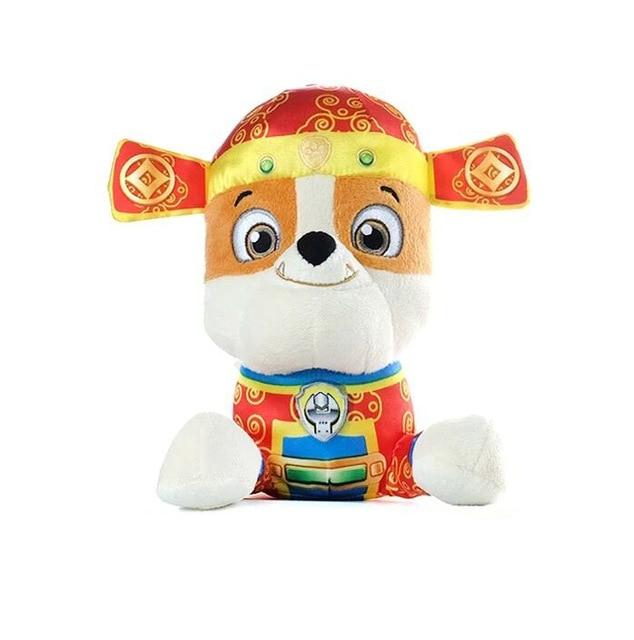 Genuine Paw Patrol 18cm Party Favors Tang style Stuffed Plush Toy Gift Doll For Boys and girls Birthday Party supplies promotion