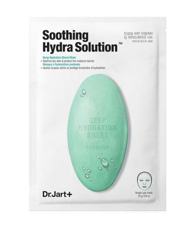 Dr.Jart+ Dermask Water Jet Soothing Hydra Solution Facial Mask Hyaluronic Acid Face Mask Moisturizing Korean Mask Acne Treatment