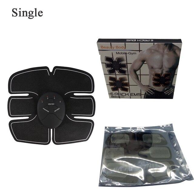 Body Slimming Shaper Machine TENS Electronic Abdominal Fitness Accessories EMS Wireless Electric Muscle Stimulator Massager