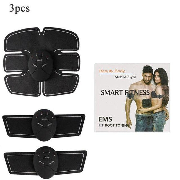 Body Slimming Shaper Machine TENS Electronic Abdominal Fitness Accessories EMS Wireless Electric Muscle Stimulator Massager