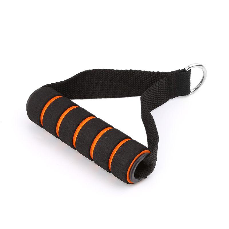 D-ring Spring Pull Rope Cable Bar Elastic String Foam Handle Fitness Equipment Pull Handle Fitness Equipment Accessories