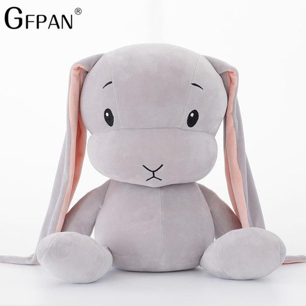 1PC 30/50CM Lucky Doll Kawaii Long Ear Rabbit plush&Stuffed Soft Rabbit Animal Toy Birthday Christmas Gift Baby Kids Girl Toys