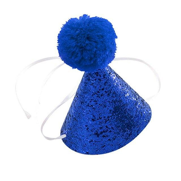 HOT Pet Dog Cat Birthday Party Hat Bowknot Cosplay Cute Bow Tie Headwear Sequin Design Cap Pets Accessories Christmas Santa Hats