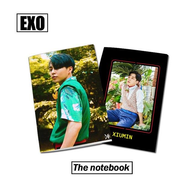 [MYKPOP]EXO THE WAR KOKOBOP Photo Exercise Book Lined Big Study Notebook Workbook Diary Notebook KPOP Fans Collection SA18050809