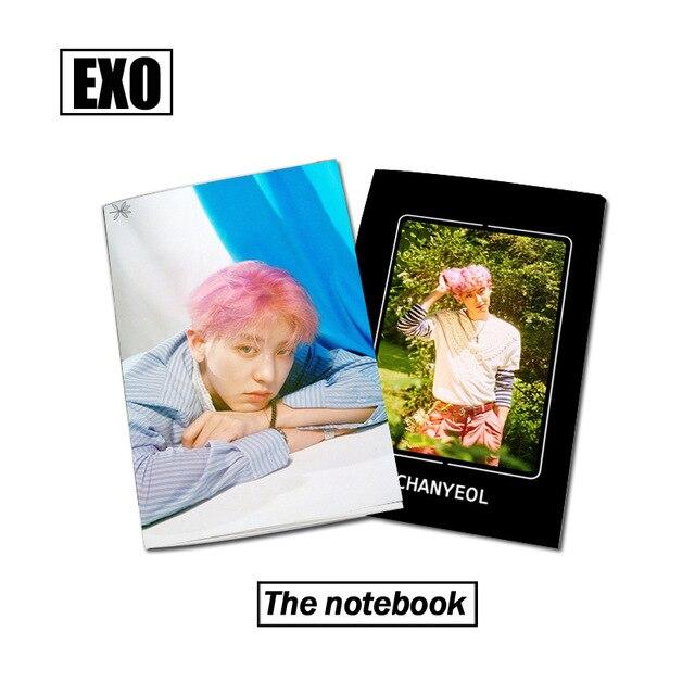 [MYKPOP]EXO THE WAR KOKOBOP Photo Exercise Book Lined Big Study Notebook Workbook Diary Notebook KPOP Fans Collection SA18050809