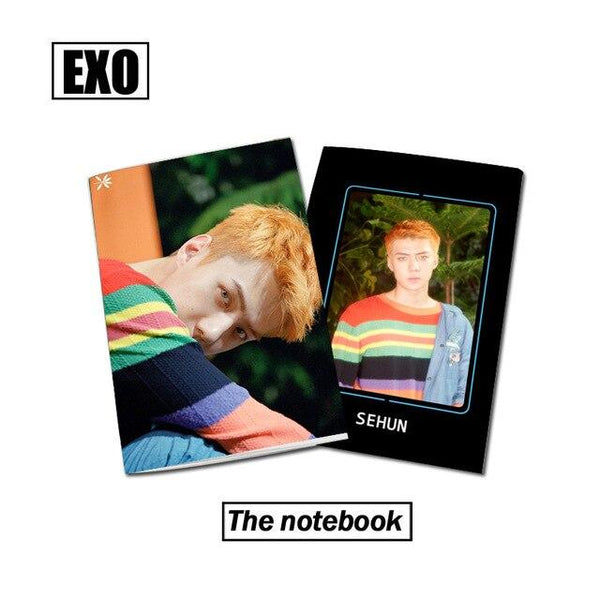 [MYKPOP]EXO THE WAR KOKOBOP Photo Exercise Book Lined Big Study Notebook Workbook Diary Notebook KPOP Fans Collection SA18050809