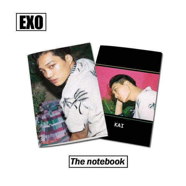 [MYKPOP]EXO THE WAR KOKOBOP Photo Exercise Book Lined Big Study Notebook Workbook Diary Notebook KPOP Fans Collection SA18050809