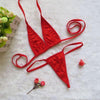 2018 Sexy Micro Mini Bikini Set Women Transparent Swimwear Tiny Bikinis Set Brazilian G-string Thong Biquinis Swimsuit Beachwear