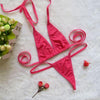 2018 Sexy Micro Mini Bikini Set Women Transparent Swimwear Tiny Bikinis Set Brazilian G-string Thong Biquinis Swimsuit Beachwear