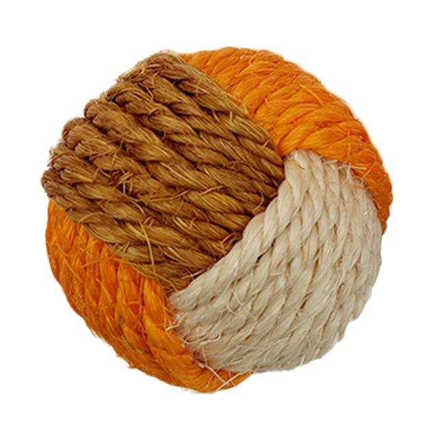 Cat Ball Toy Funny Interactive Cat Pet Toys Play Chewing Rattle Scratch Catch Pet Kitten Cat Exercise Toy Balls 1Pc