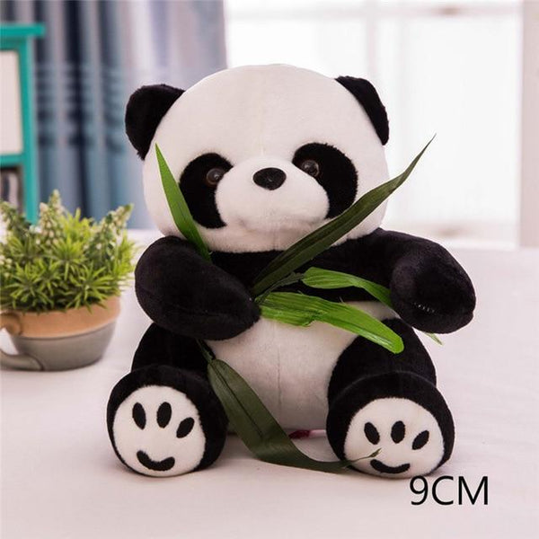 9-16cm 1 piece large size Panda Doll Plush Toy baby bear pillow panda cloth doll kids toys baby birthday gift for Children