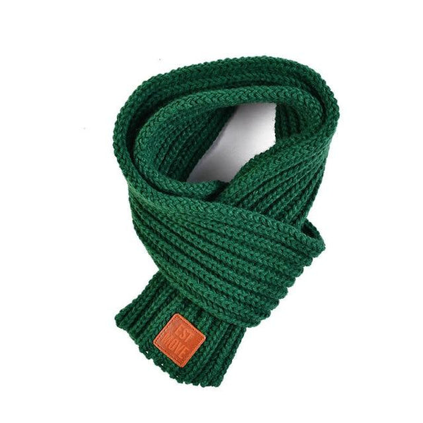 Pet Dog Cat Neck Scarf Warm Soft Knitting Scarf For Large Medium Dogs Winter Warmer Pet Accessories Dog Collar Pet Supply