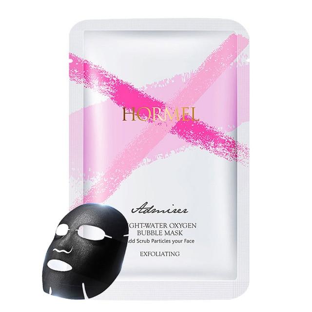 HEMEIEL Oxygen Bubble Mask Bamboo Charcoal And Glycerin Moisturizing Sheet Mask Anti-Aging Face Skin Care Korean Cosmetics