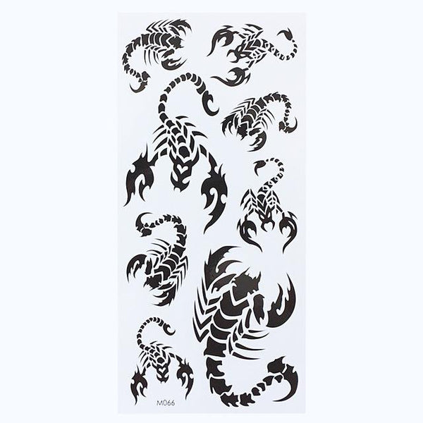 1 Sheet Temporary English Word Tattoo Stickers Black Letters Feather Body Art Tattoos Sticker Waterproof For Temporary Tattoos