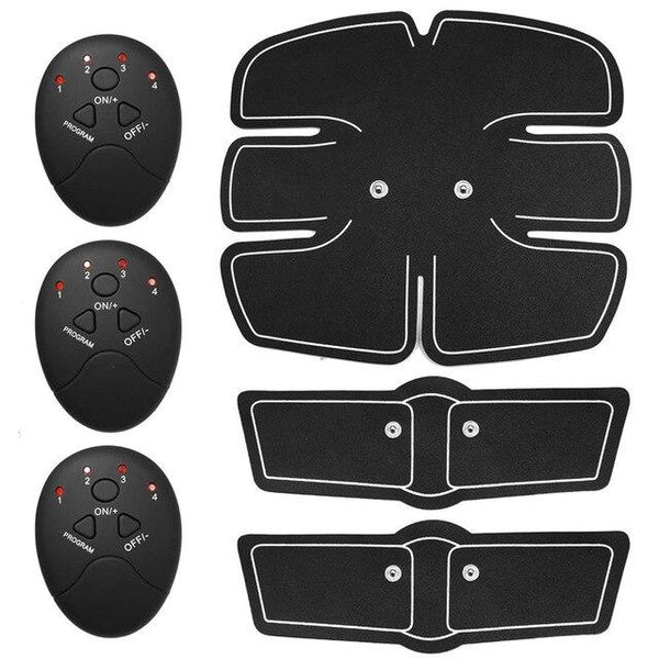 Body Slimming Shaper Machine TENS Electronic Abdominal Fitness Accessories EMS Wireless Electric Muscle Stimulator Massager
