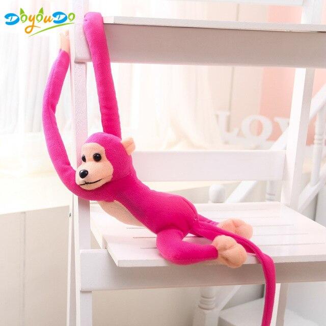 60cm Kawaii Long Arm Monkey from Arm to Tail Plush Toys Baby Sleeping Appease Animal Dolls Stuffed Plush Monkey Kids Gift Toys