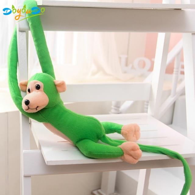60cm Kawaii Long Arm Monkey from Arm to Tail Plush Toys Baby Sleeping Appease Animal Dolls Stuffed Plush Monkey Kids Gift Toys