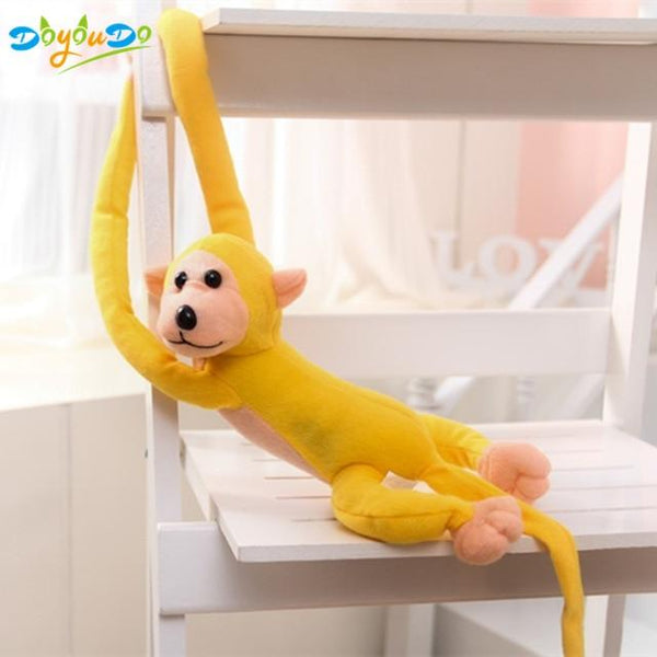 60cm Kawaii Long Arm Monkey from Arm to Tail Plush Toys Baby Sleeping Appease Animal Dolls Stuffed Plush Monkey Kids Gift Toys
