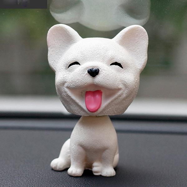 Car Ornaments Bobblehead Dog Nodding Puppy Toys Car Dashboard Decor Toy Lovely Wobble Shaking Head Dolls Auto interior Accessory