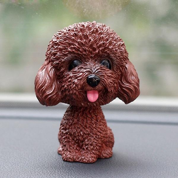 Car Ornaments Bobblehead Dog Nodding Puppy Toys Car Dashboard Decor Toy Lovely Wobble Shaking Head Dolls Auto interior Accessory