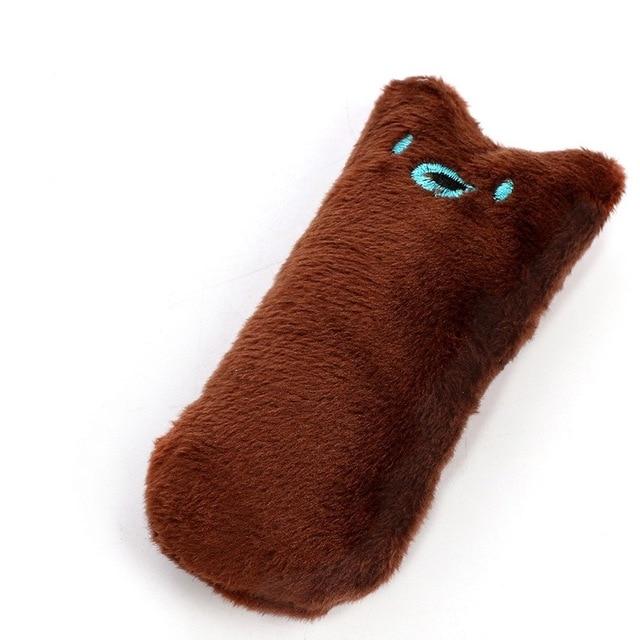 Teeth Grinding Catnip Toys Funny Interactive Plush Cat Toy Pet Kitten Chewing Toy  Claws Thumb Bite Cat mint For Cats Cat Supply