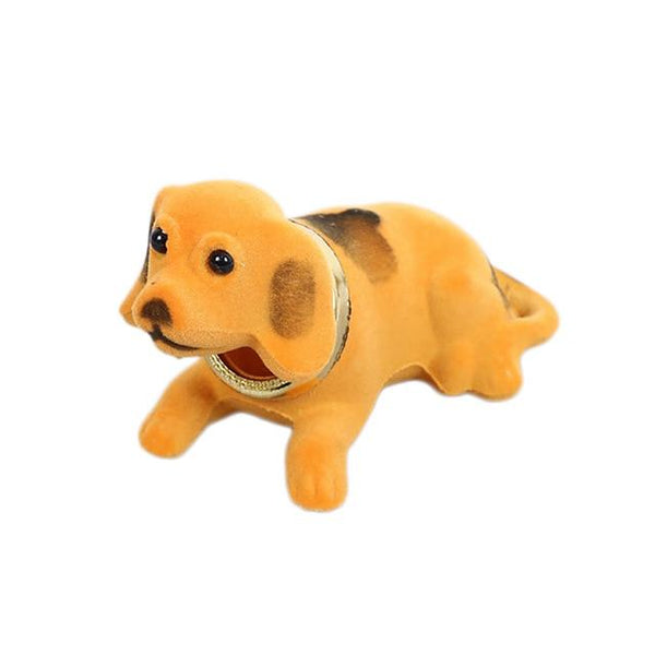Car Ornaments Automobiles Dashboard Toys Shaking Head Dog Doll Cute Decoration Nodding Puppy Figures Auto Accessories Kids Gift