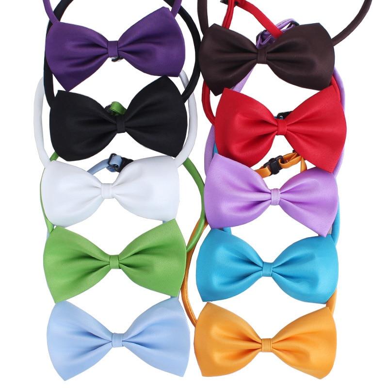 Christmas Holiday Pet Cat Dog Collar Bow Tie Adjustable Neck Strap Cat Dog Grooming Accessories Pet Product Supplies Christmas