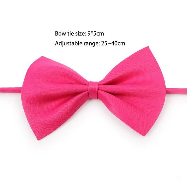 Christmas Holiday Pet Cat Dog Collar Bow Tie Adjustable Neck Strap Cat Dog Grooming Accessories Pet Product Supplies Christmas