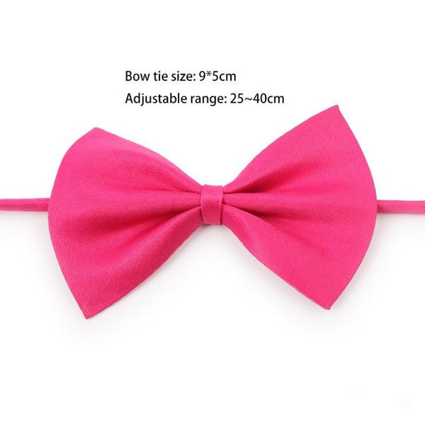 Christmas Holiday Pet Cat Dog Collar Bow Tie Adjustable Neck Strap Cat Dog Grooming Accessories Pet Product Supplies Christmas