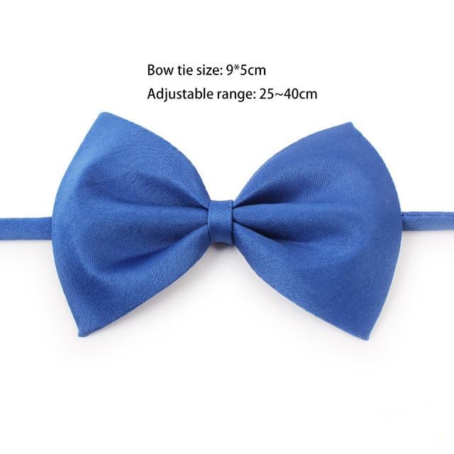 Christmas Holiday Pet Cat Dog Collar Bow Tie Adjustable Neck Strap Cat Dog Grooming Accessories Pet Product Supplies Christmas