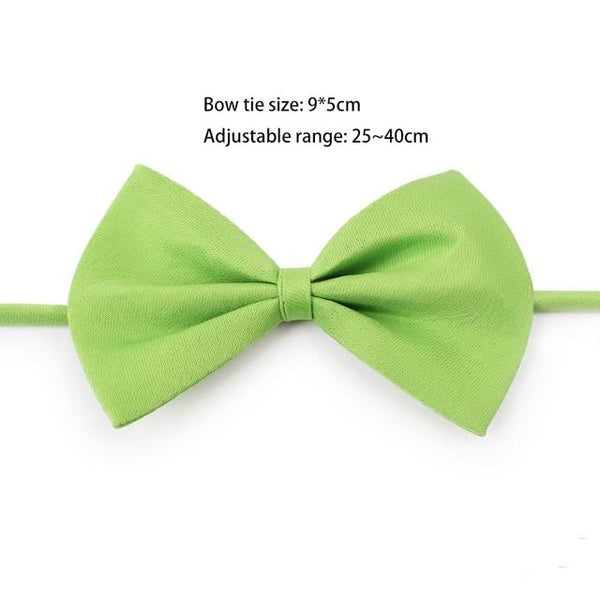 Christmas Holiday Pet Cat Dog Collar Bow Tie Adjustable Neck Strap Cat Dog Grooming Accessories Pet Product Supplies Christmas