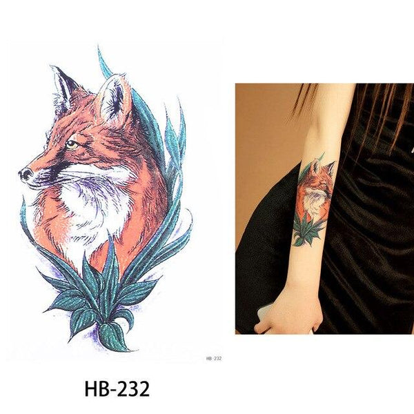 Glaryyears A Bit Big Arm Temporary Tattoo Sticker Sparrow Fake Tatoo Sleeve Flash Tatto Waterproof Body Art Women LC-734