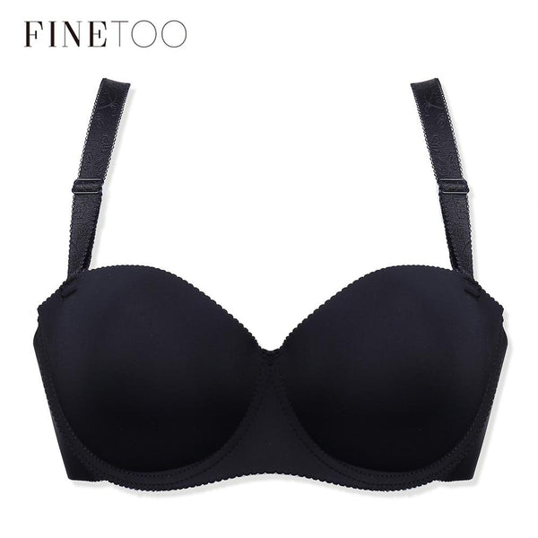 Fashion Half Cup Bra For Women Seamless Bralette Push Up Bras Ladies Deep V C Cup Underwear Sexy Lingerie One-Piece Intimates