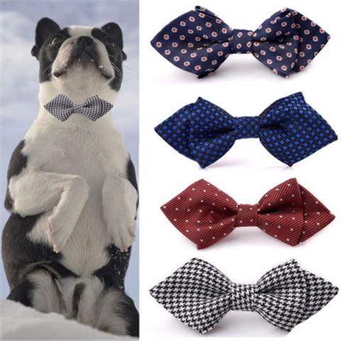 2018 Hot Sale Adjustable Pet Dog Puppy Cat Neck Scarf Tie Bowtie Necktie Bandana Collar Neckerchief Dog Accessories PNT002