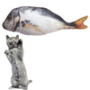 3D Creative Pet Cat Kitten Chewing Cat Toys Catnip Stuffed Fish Interactive Kitten Product cats Simulation Fish Playing Toy