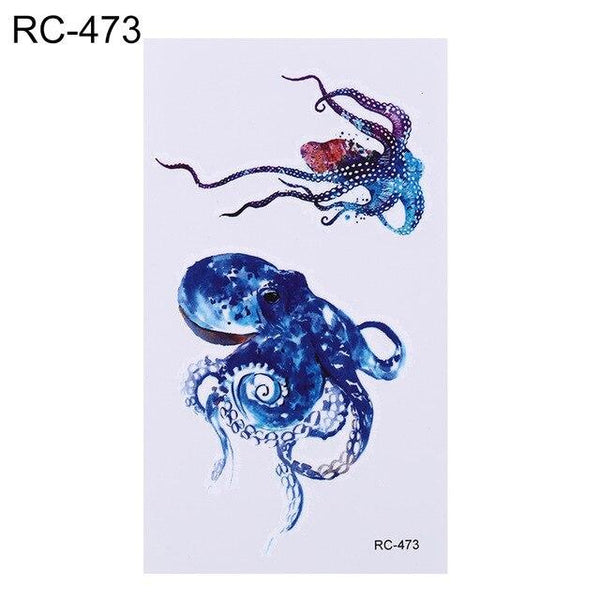 Sexy Black Cats Temporary Tattoo Body Art Arm Flash Tattoo Stickers 10.5*6cm Waterproof Fake Henna Painless Tatto Sticker