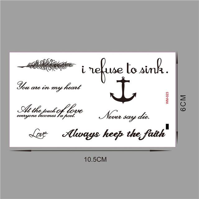 Waterproof temporary tattoo tatoo henna fake flash tattoo stickers Taty tatto  Fairy characters SYA055