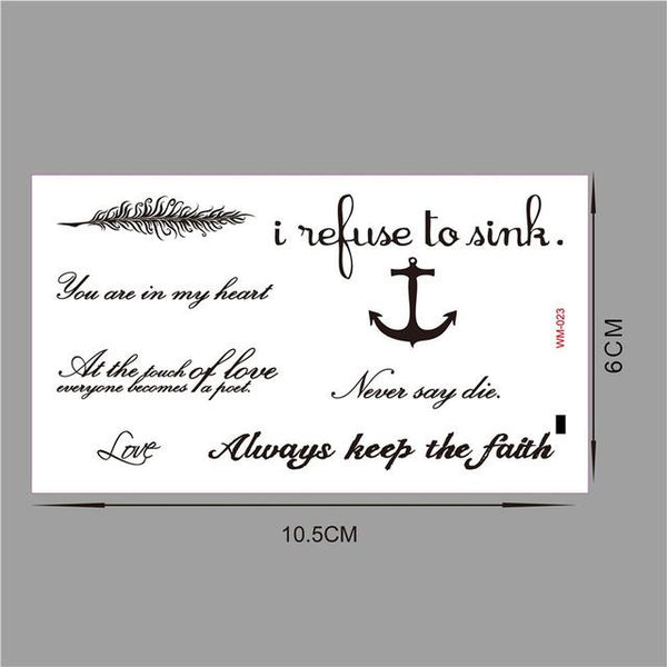 Waterproof temporary tattoo tatoo henna fake flash tattoo stickers Taty tatto  Fairy characters SYA055