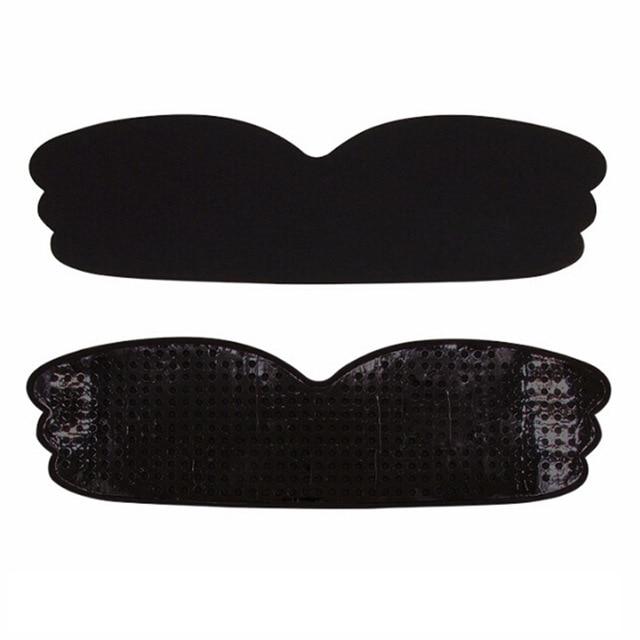 1pc Women Silicone Push Up women's underwear Invisible Bra Self Adhesive Strapless Bandage Blackless Solid Bra