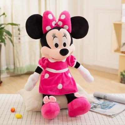 Hot Sale 40/100cm High Quality Stuffed Mickey&Minnie Mouse Plush Toy Dolls Birthday Wedding Gifts For Kids Baby Children