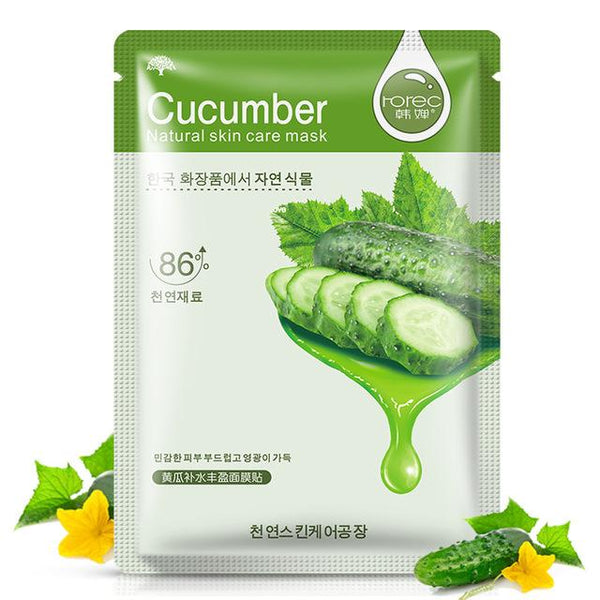 Aloe Vera Honey Facial Masks 1pcs Brand Natural Plant Facial Mask Moisturizer Whitening Oil Control Wrapped Mask Face Skin Care