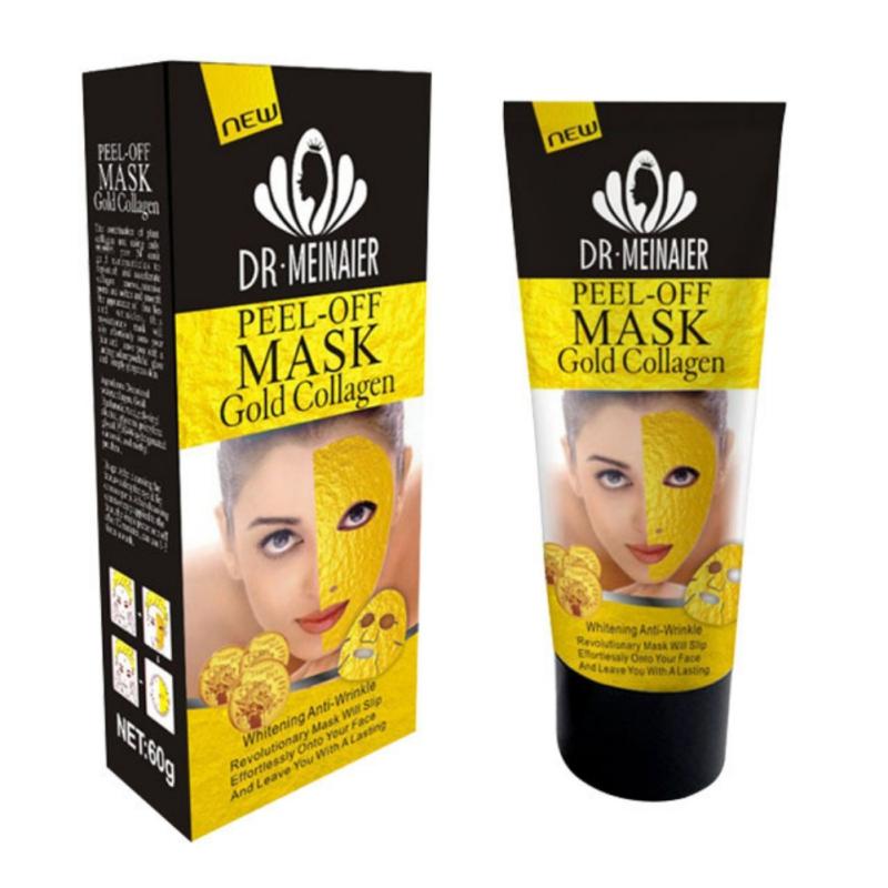 Gold Mask Collagen Face Mask Anti Aging Whitening Wrinkle Lifting Smooth Tear Peel Off Masks Skin Care 60g