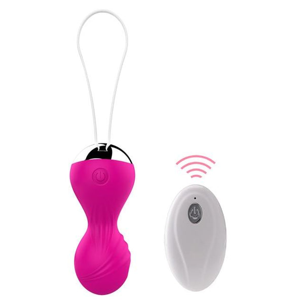 Vibrating Egg Exercise Tighten Vaginal Kegel Balls Wireless Remote Ben Wa Ball Vibrator Geisha Ball Simulator Sex Toys for Women