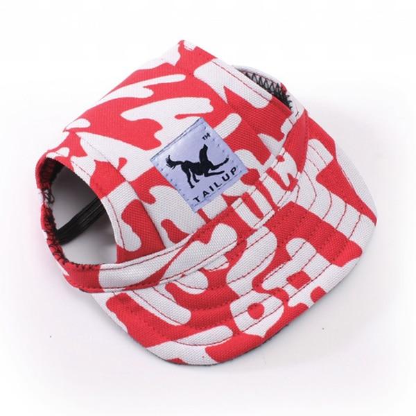 Dog Hat With Ear Hole Summer Baseball Cap For Small Pet Dogs Accessories Oxford Cloth Breathable Handsome Cool Doggie