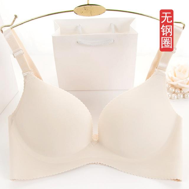 seamless one piece lingerie comfortable push up bra new fashion sexy women underwear brassiere Gather modis bralette