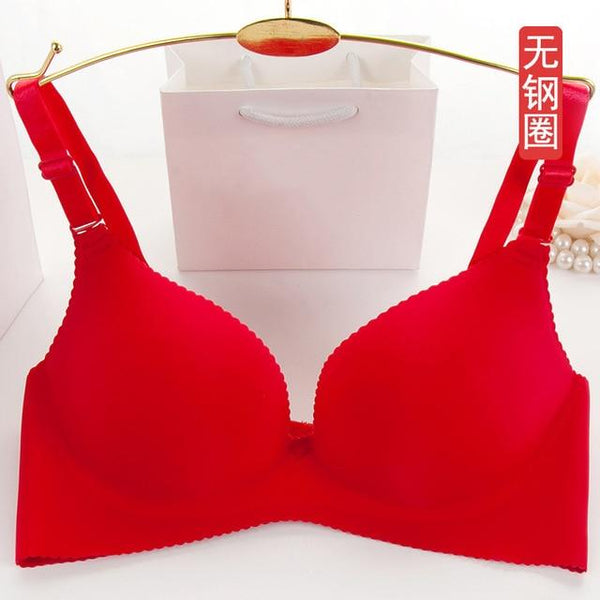 seamless one piece lingerie comfortable push up bra new fashion sexy women underwear brassiere Gather modis bralette