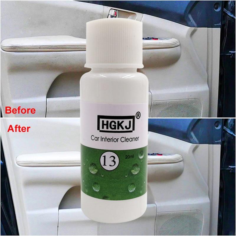 1:8 Dilute with water 1PCS HGKJ 20ML = 180ML Car Seat Interiors Cleaner Car Window Glass Cleaning Car Accessories Car Windshield